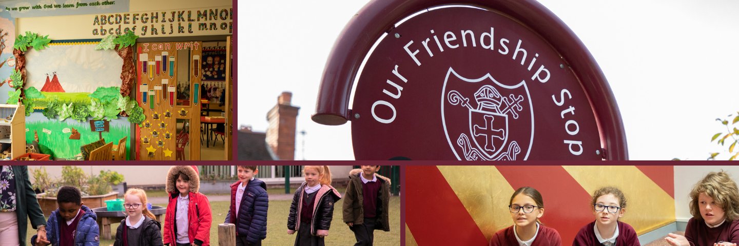 St Dunstan’s Primary 🧡 banner