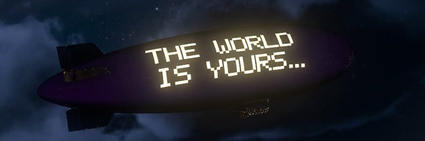 dashed banner