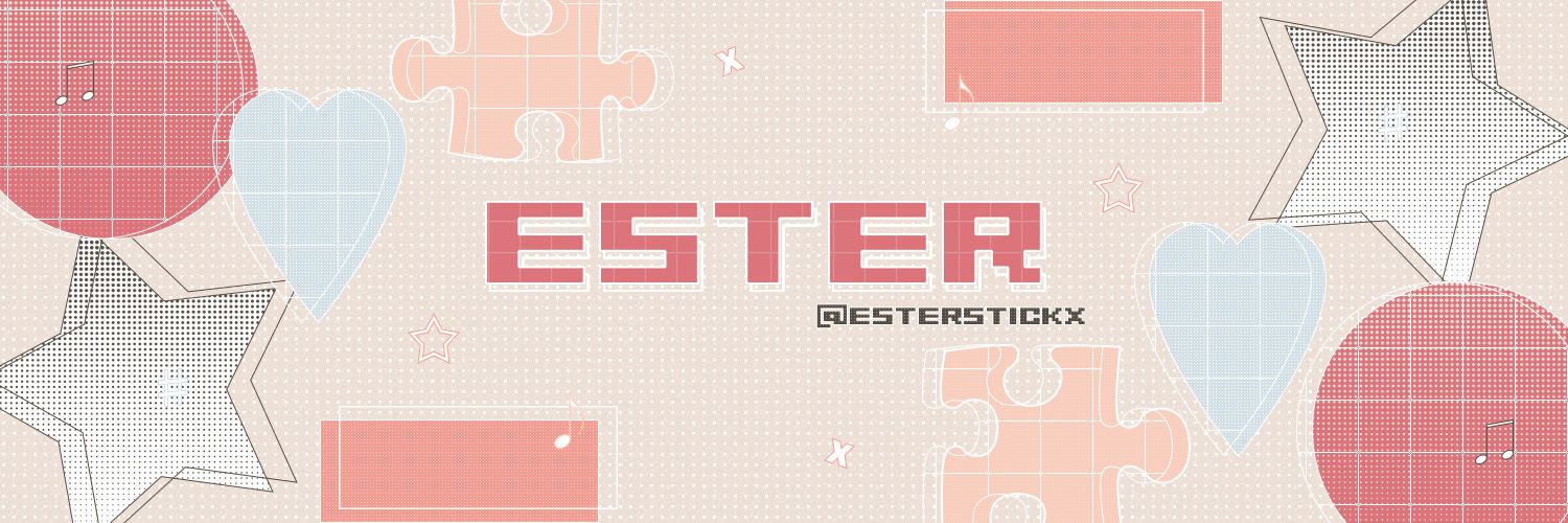 ester-stick! (line&kakao) ♡. banner