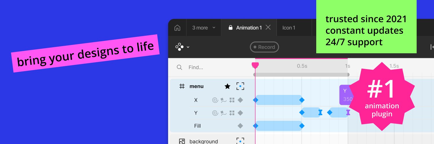 Motion - Animate your Figma designs banner