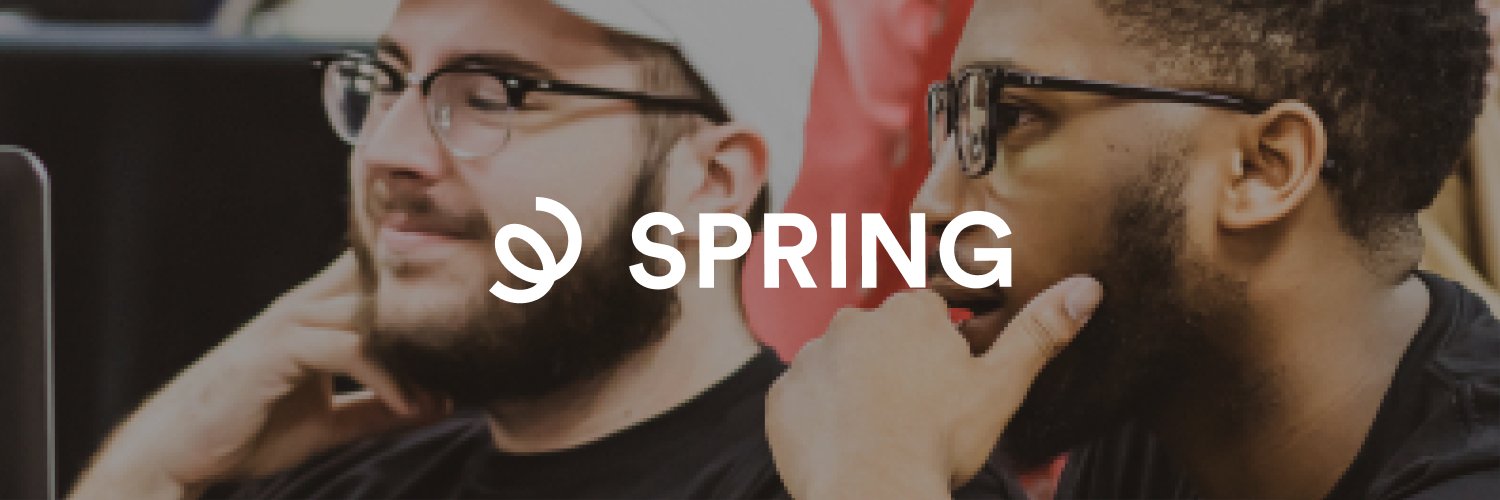 Spring Support banner