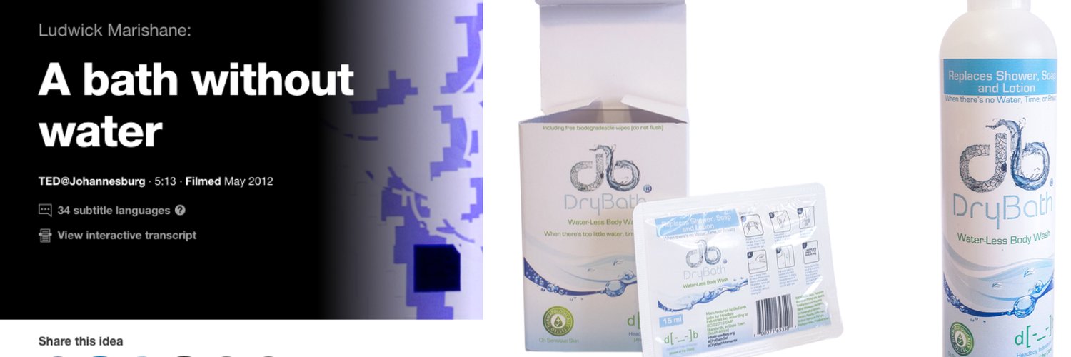 DryBath® Gel on Twitter "ONE 250ml bottle of DryBath lasts for 15