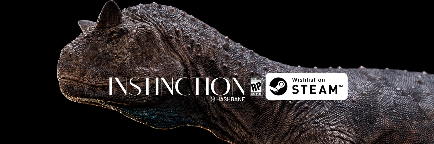 Instinction, Prehistoric Action-Adventure banner