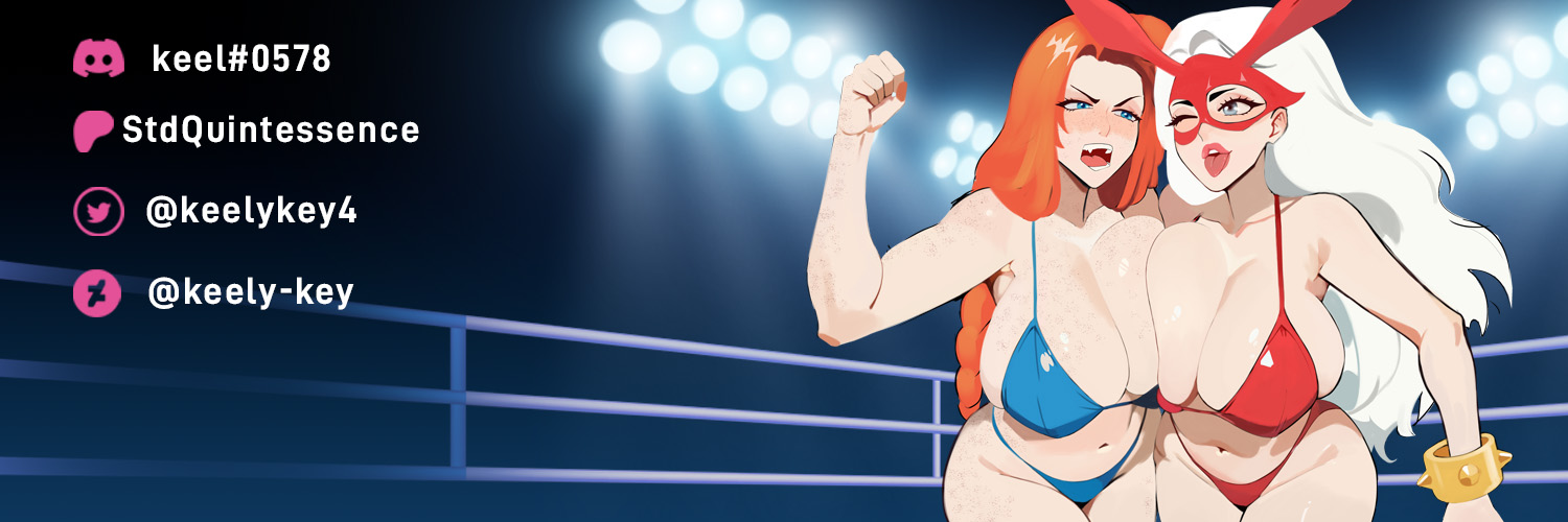 keelykey🔞 open commissions! banner