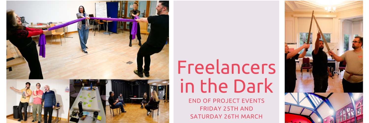 Freelancers in the Dark banner
