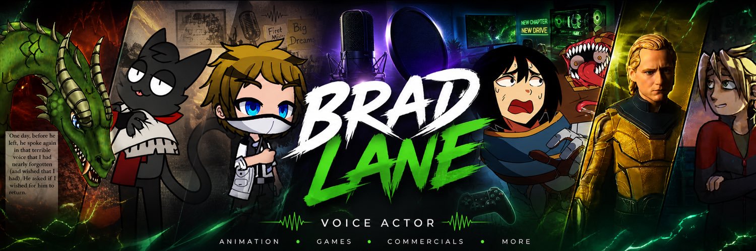 Brad Lane🎙️🎮🎥🖥️ banner
