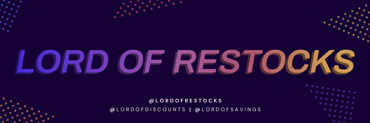 Lord Of Restocks • Hard To Find Items & Tech Deals's banner