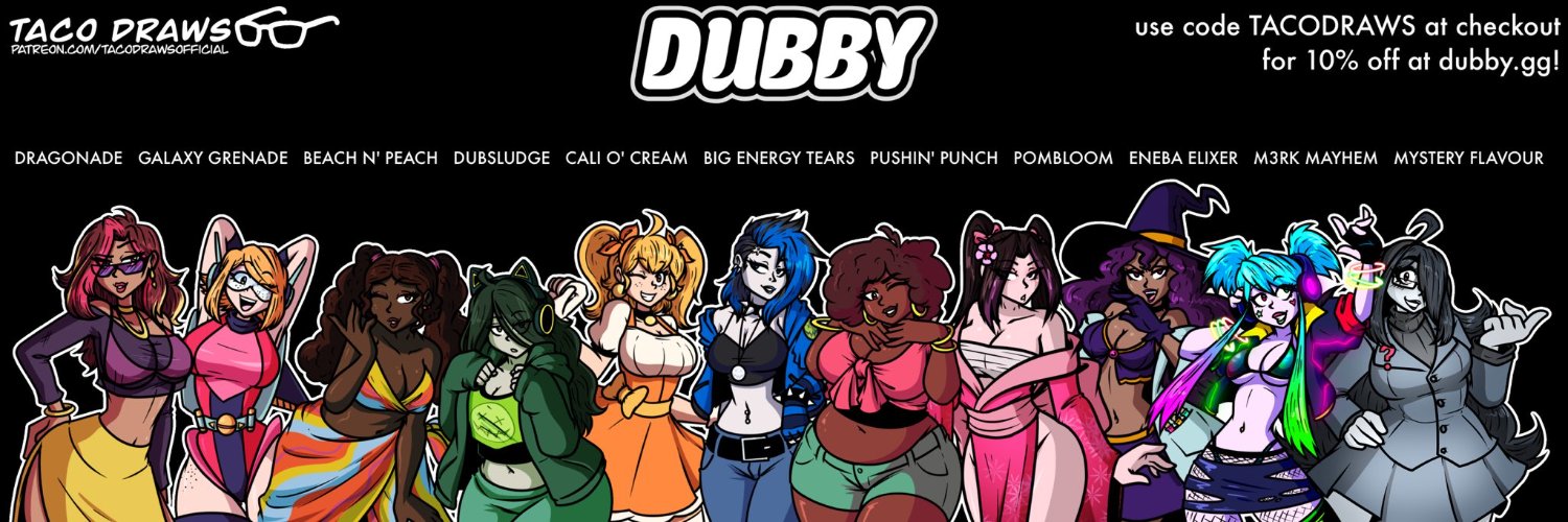 TacoDraws (comms open) banner