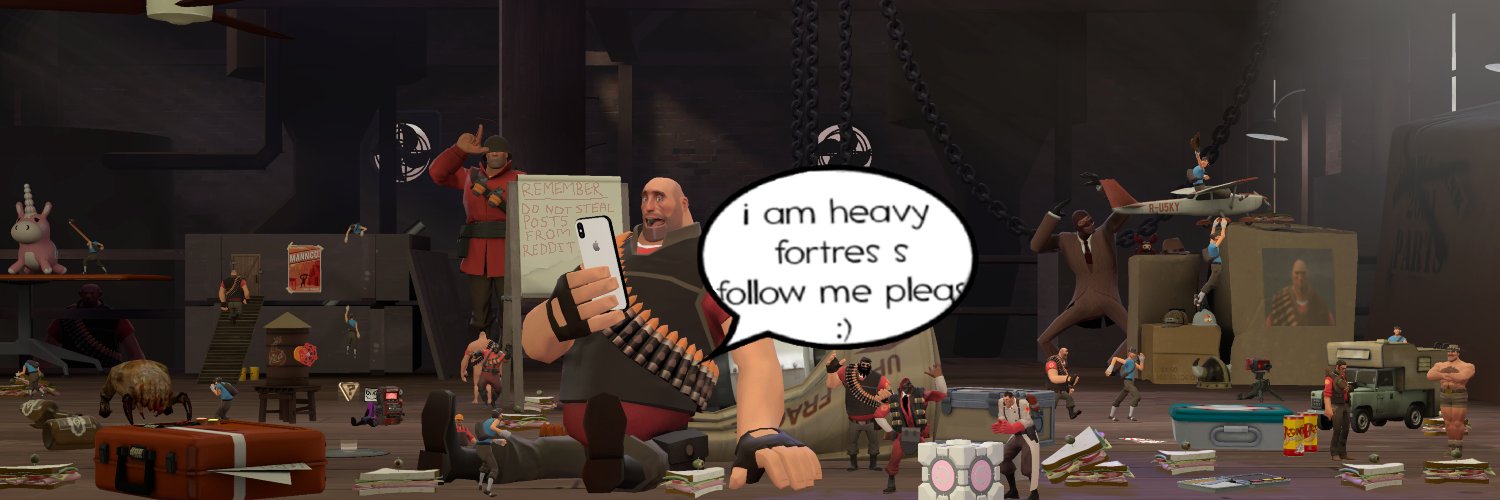 heavy team fortres 2 Profile Banner