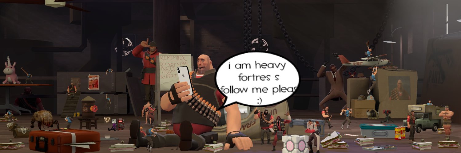 heavy team fortres 2's banner