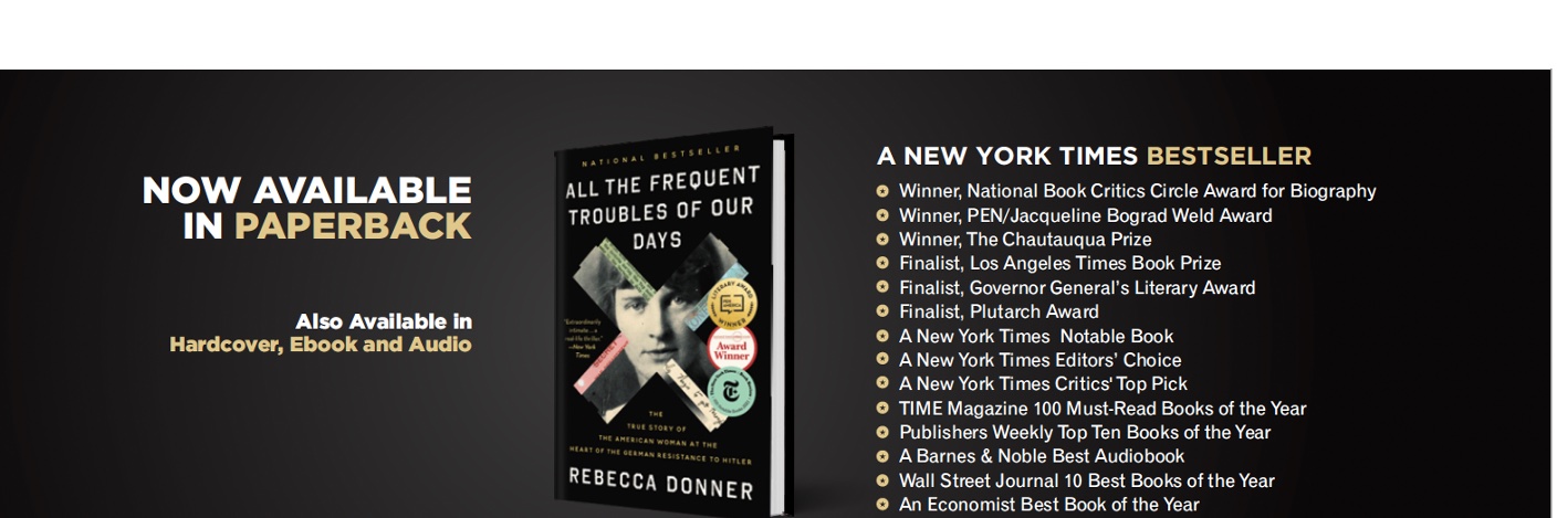 Rebecca Donner banner