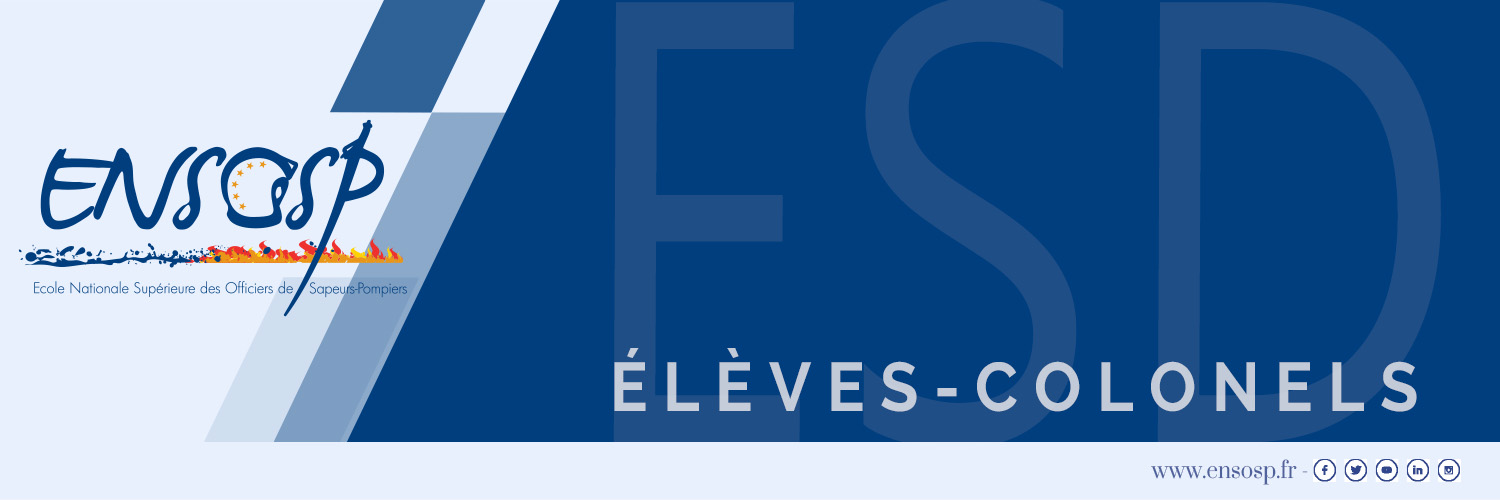 Élèves-colonels de sapeurs-pompiers banner