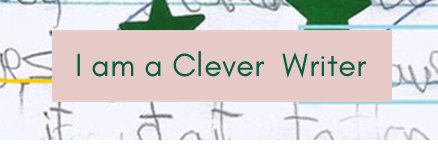 I am a Clever Writer banner