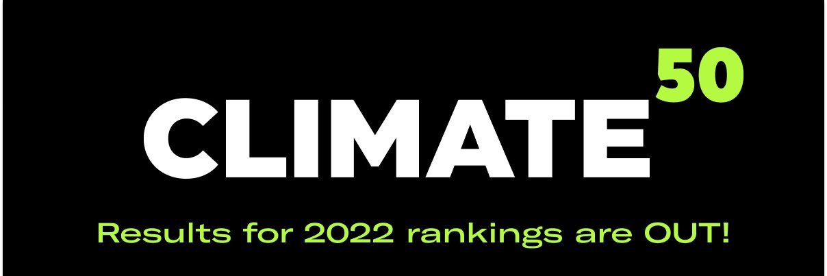 Climate50 banner
