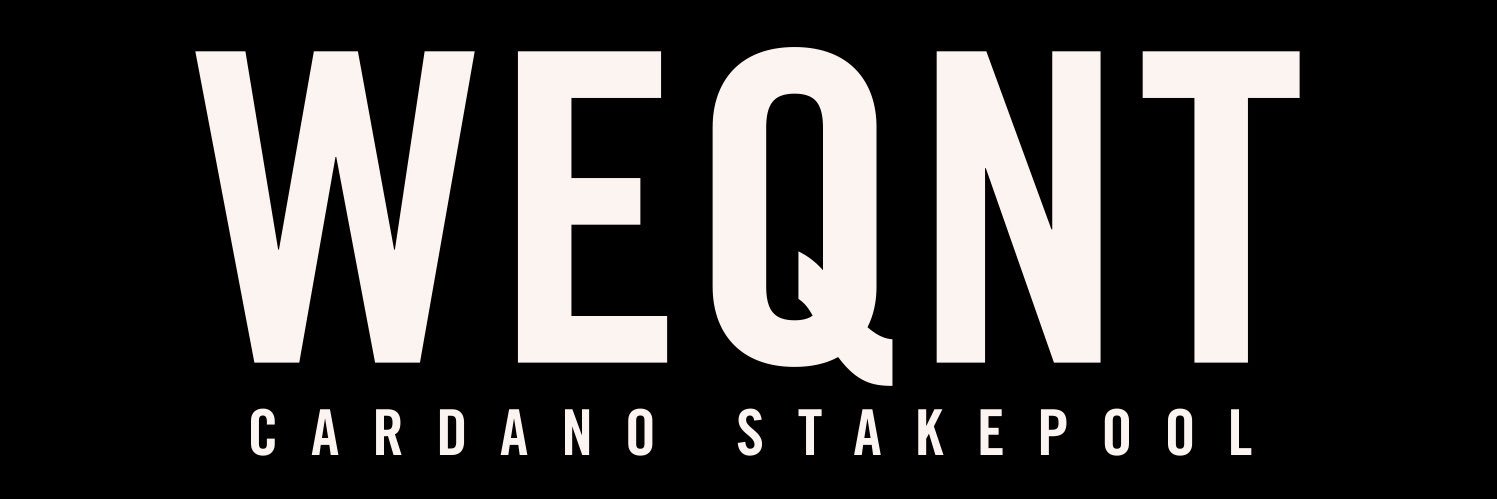 Stake Pool WEQNT -Africa focussed & need your help banner