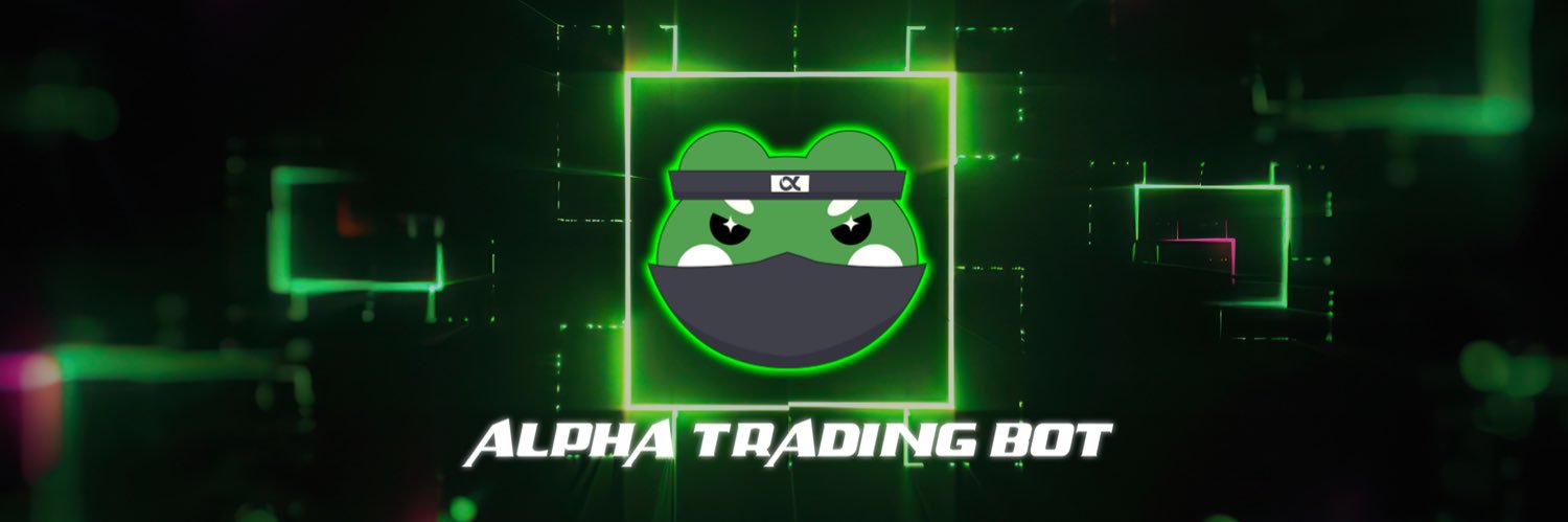 Alpha Trading Bot 🐸⚡️ banner