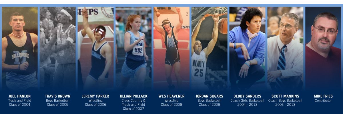 Millbrook Athletic HOF banner