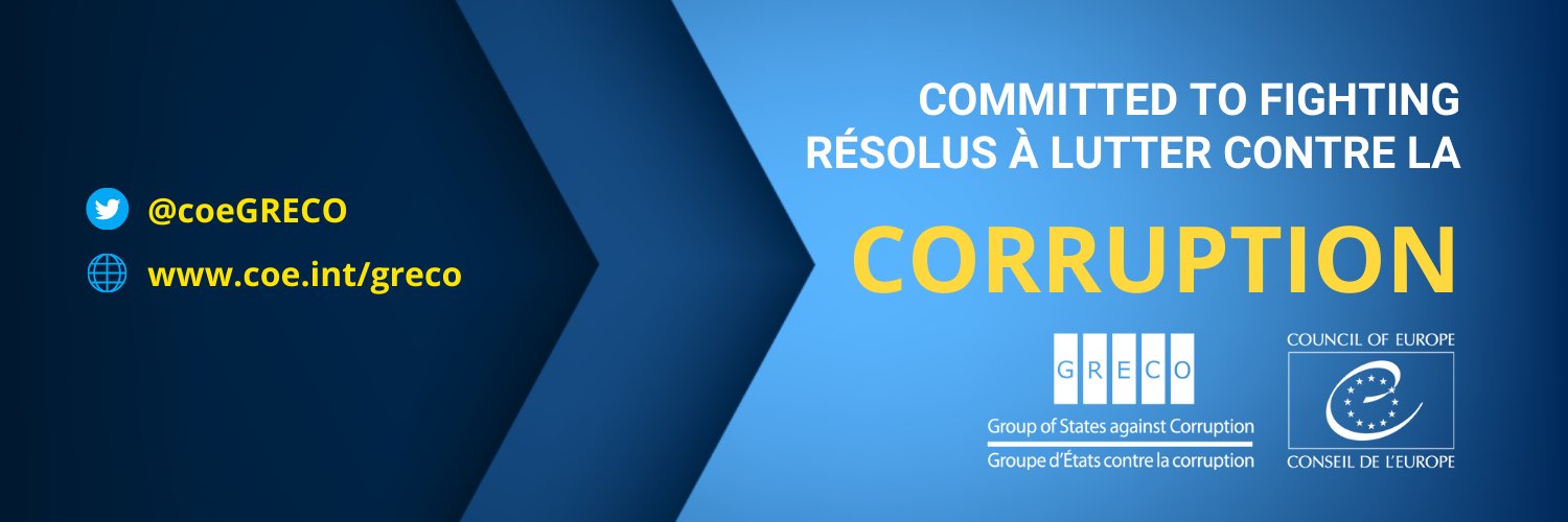 GRECO Council of Europe Profile Banner