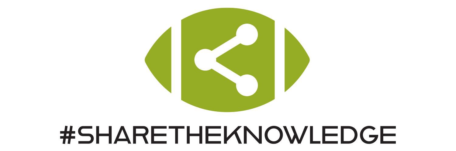 #sharetheknowledge banner