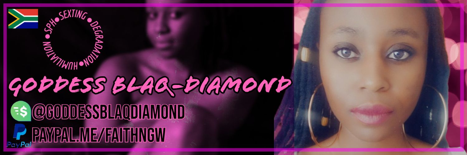 Goddess BLAQ-DIAMOND 🇿🇦 banner