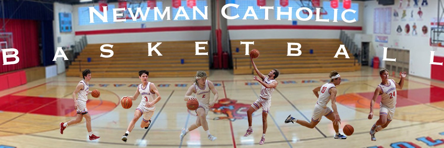 Newman Catholic Basketball banner