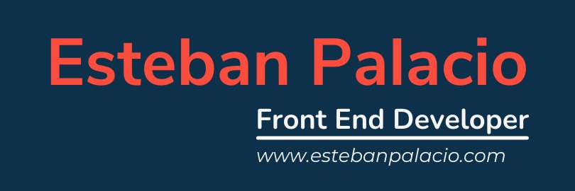 Esteban Palacio banner