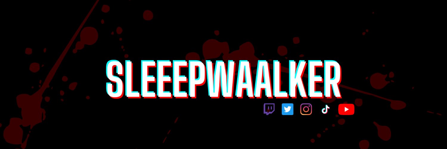 Sleeepwaalker - Horror YouTuber Profile Banner