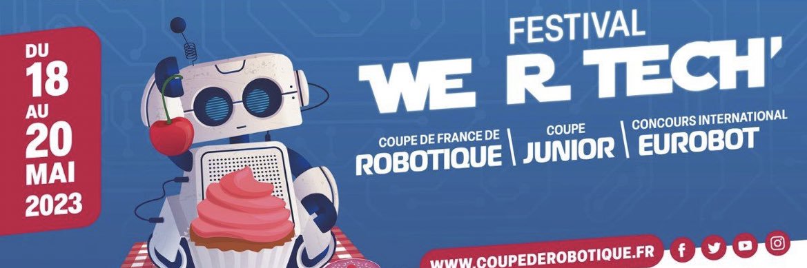 Coupe de France de Robotique Junior banner