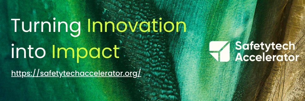 Safetytech Accelerator banner