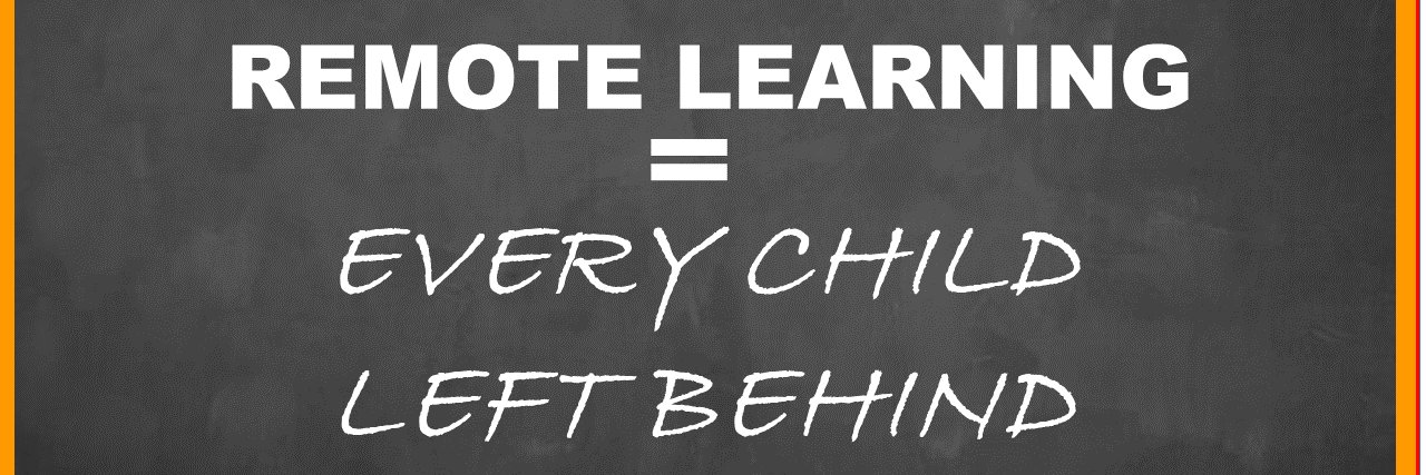 Every Child Left Behind banner