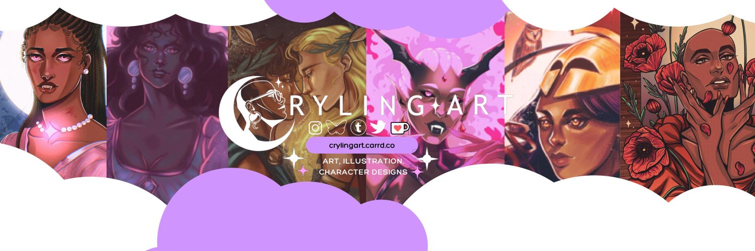 𝖈𝖗𝖞𝖑𝖎𝖓𝖌.𝖆𝖗𝖙 🌙 💜 ➡️ On Bluesky!!!! banner