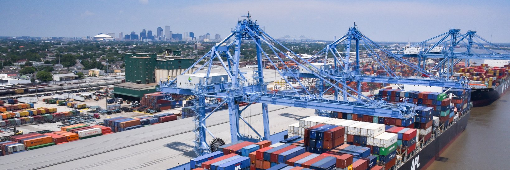 Port of New Orleans banner