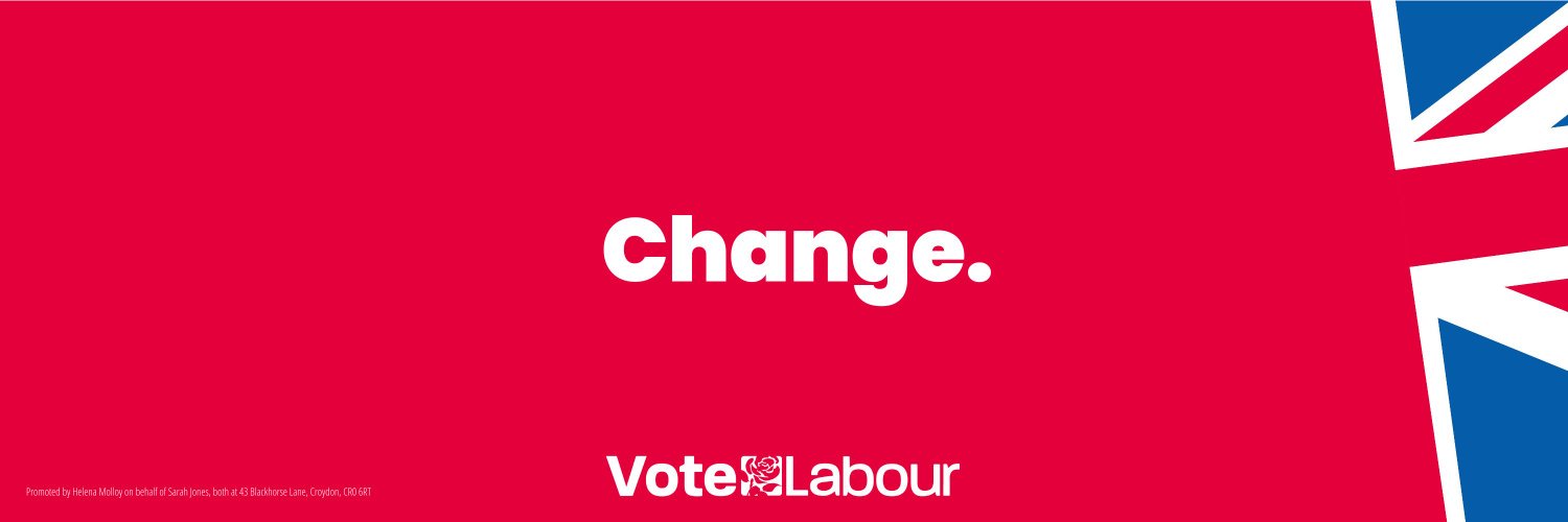 Sarah Jones MP's banner