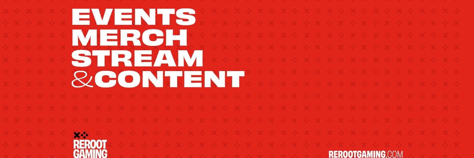 Reroot Gaming banner