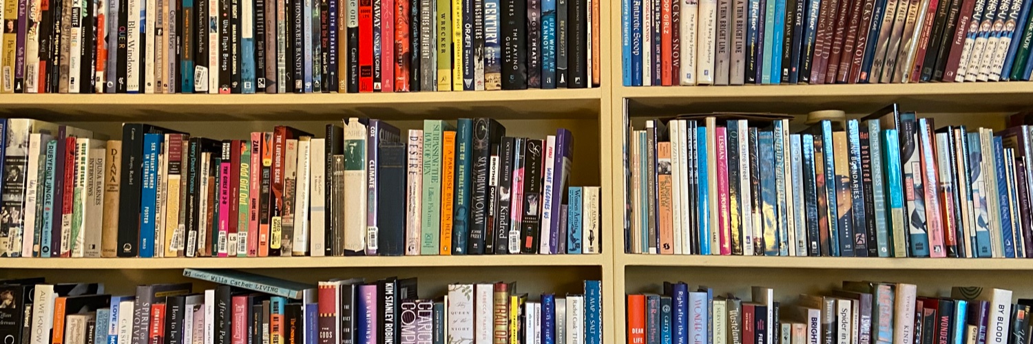 Lucy Bledsoe TELL THE REST banner