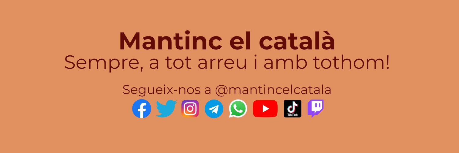 Mantinc el Català's banner