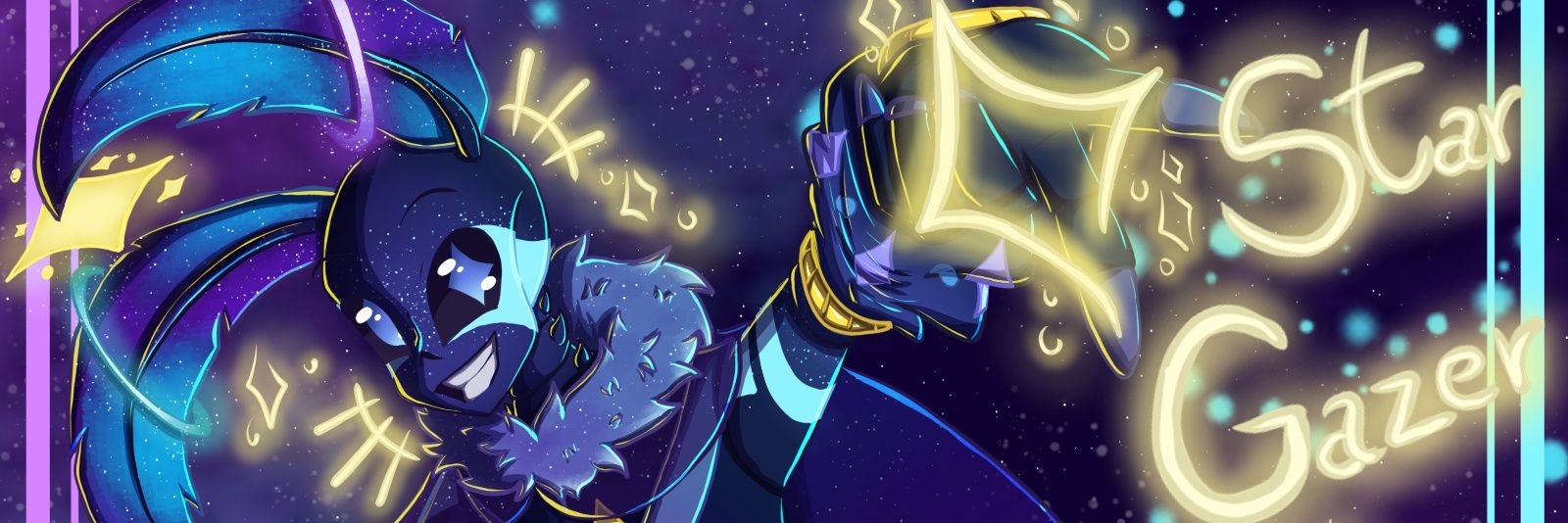 StarryFlower (comms open) banner