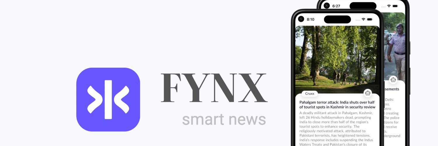 FYNX | Crypto News App banner