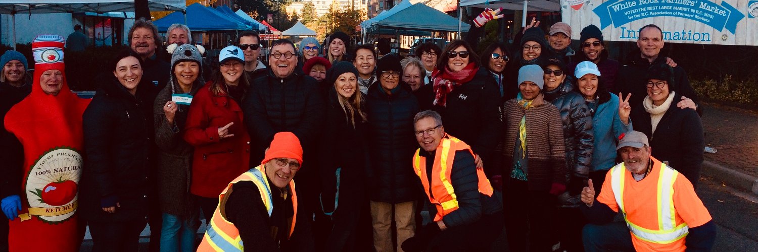 White Rock Farmers' Market banner