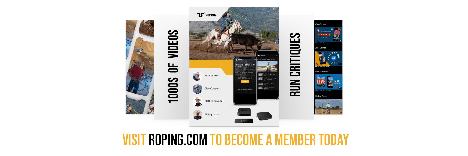 Roping banner