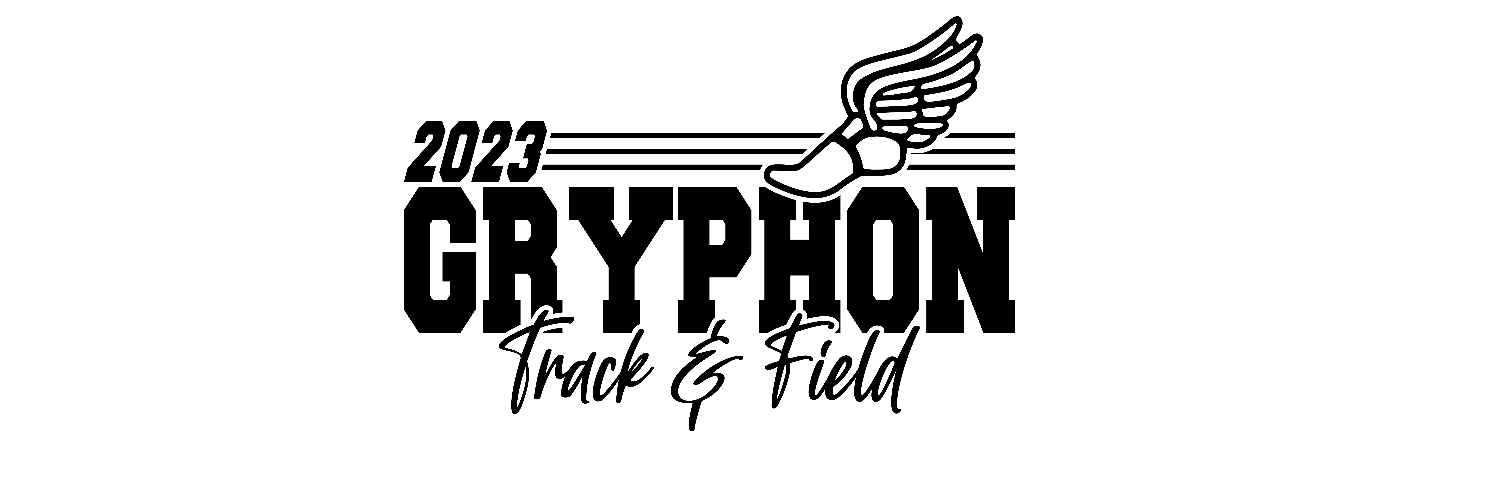 Gryphon Cross Country/Track & Field banner