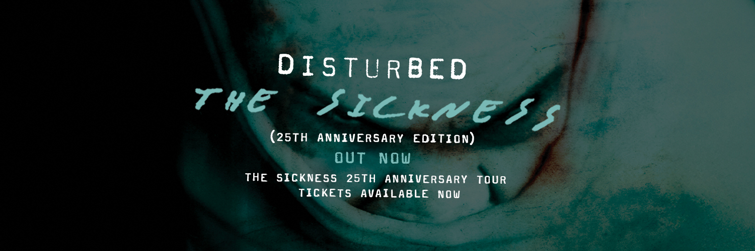 Disturbed's banner
