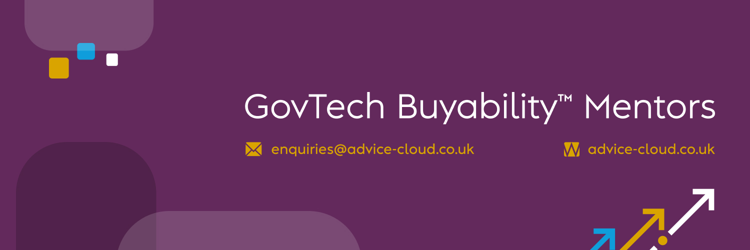 Advice Cloud | GovTech Buyability™ Mentors banner