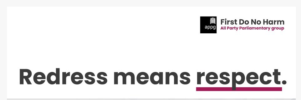 APPG for First Do No Harm banner