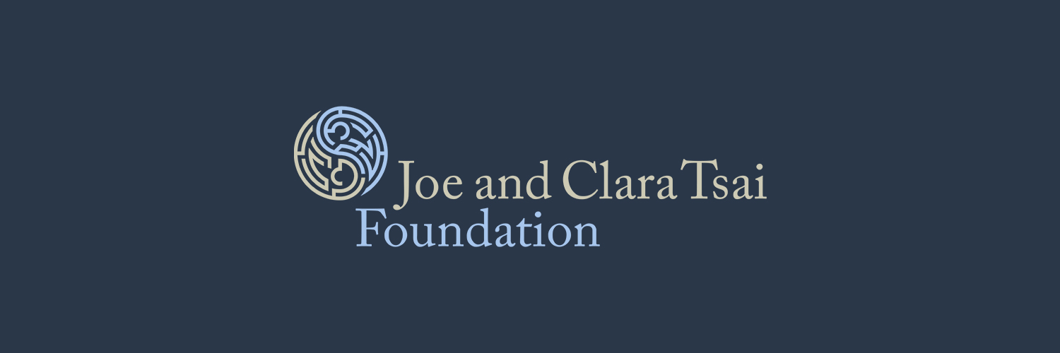 Joe and Clara Tsai Foundation banner