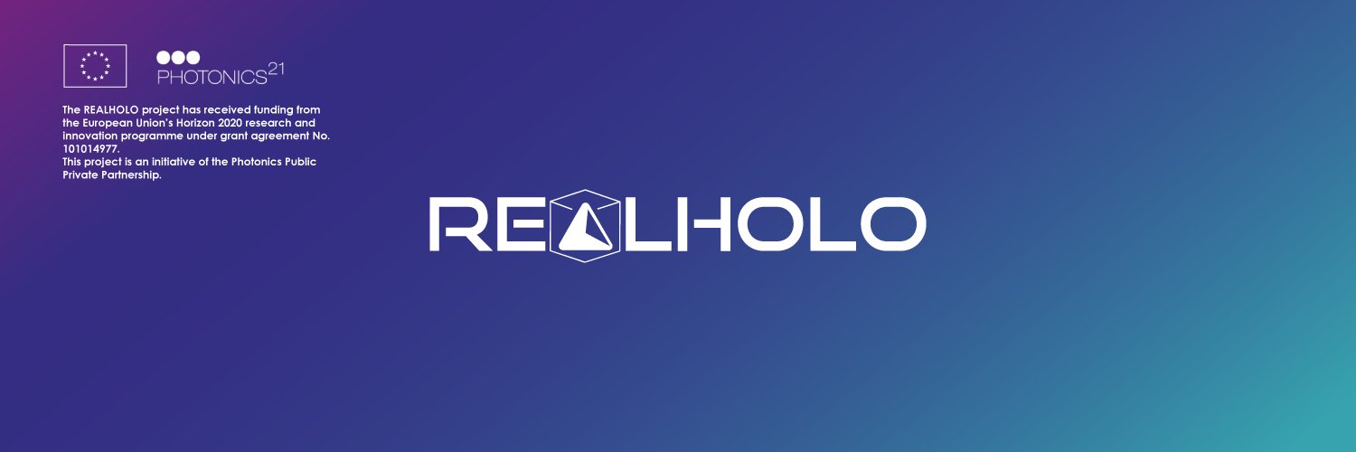 REALHOLO_H2020 banner