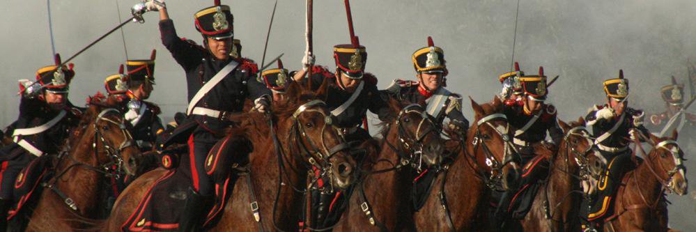 Granaderos a Caballo's banner