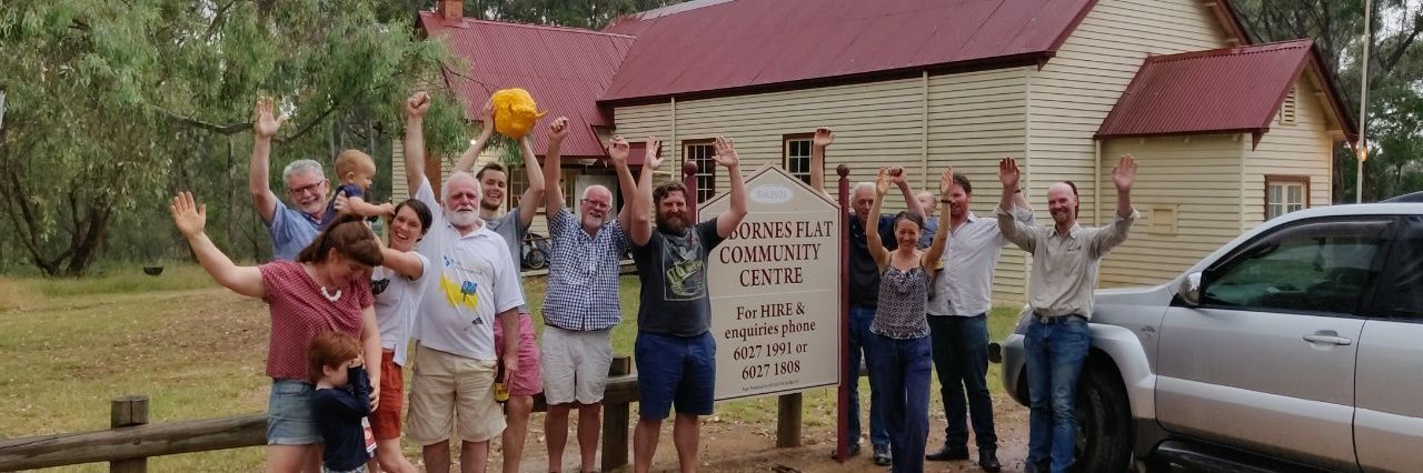 Totally Renewable Yackandandah banner