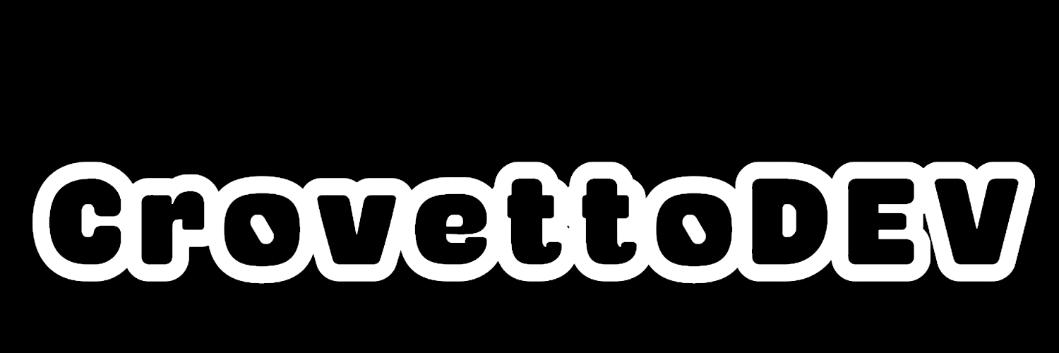 CrovettoDev banner