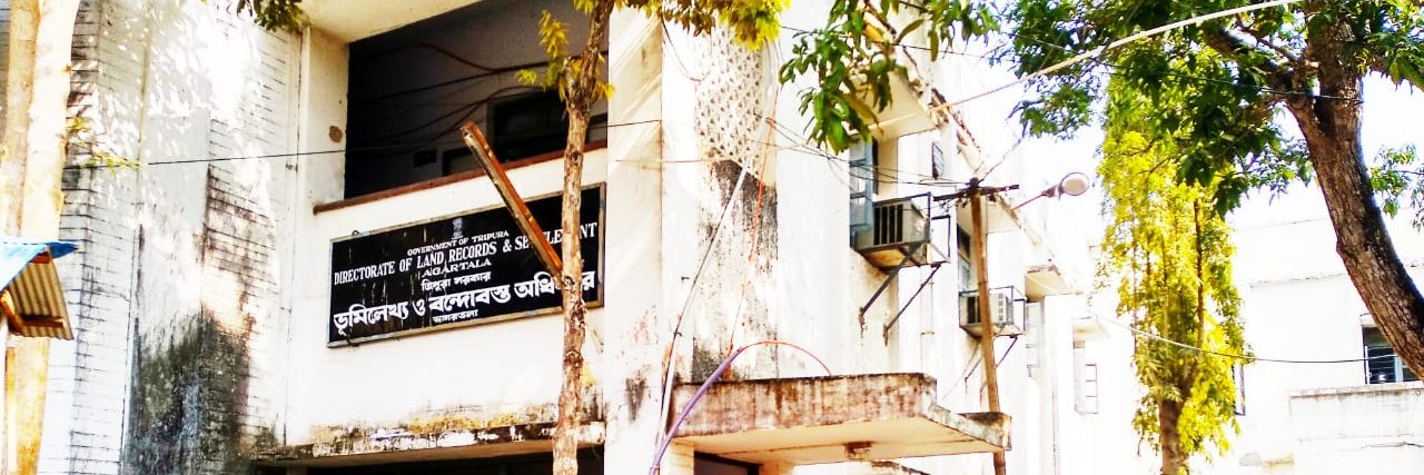 Directorate of Land Records and Settlement,Tripura banner